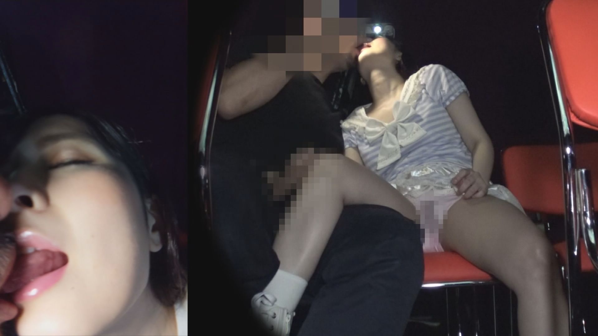 NUBI-045 【ちかん映画館】おじさんの痴かんテクニックに女子大生がメロメロになる【露出SEX調教】 - 画像 (2)